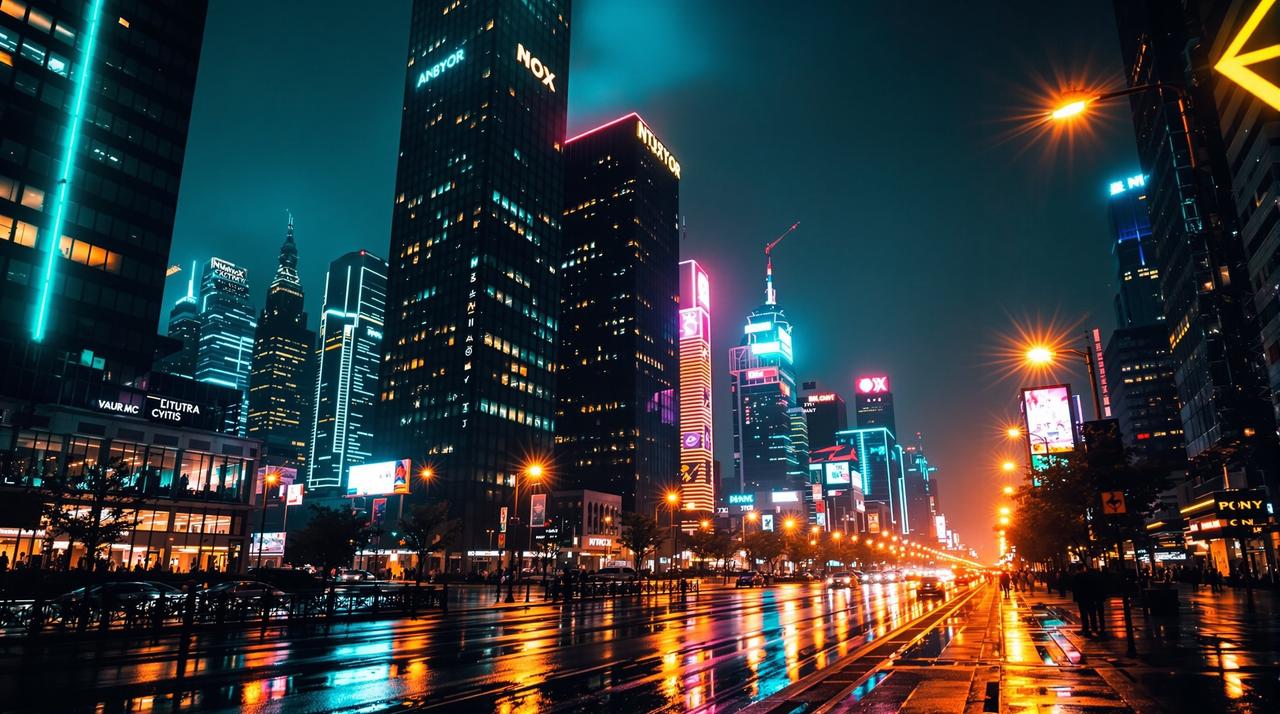 城市之光：夜间摄影完全指南 - 天堂免费视频轮播图